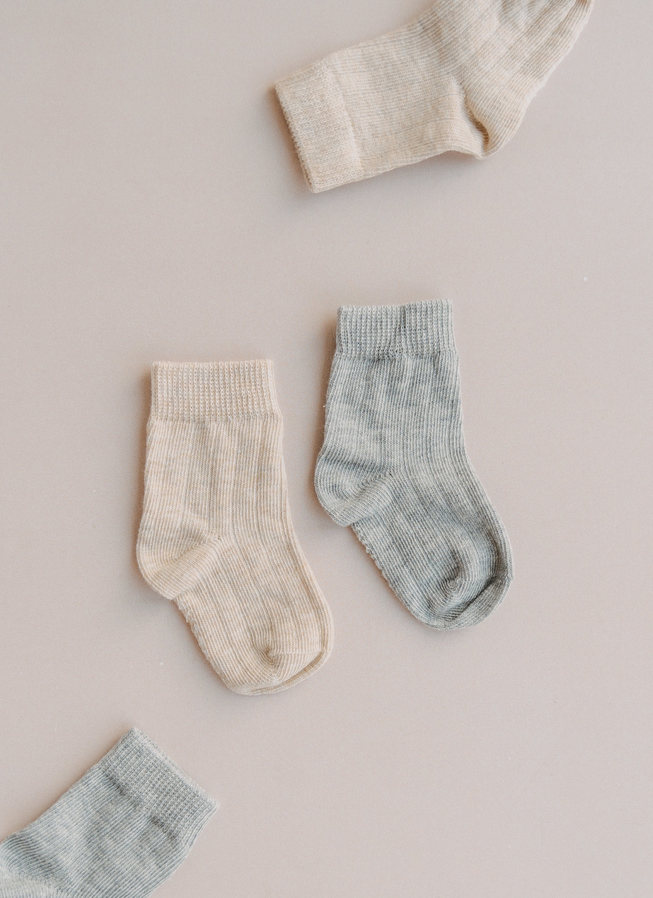 RIB SOCKS 2-PACK