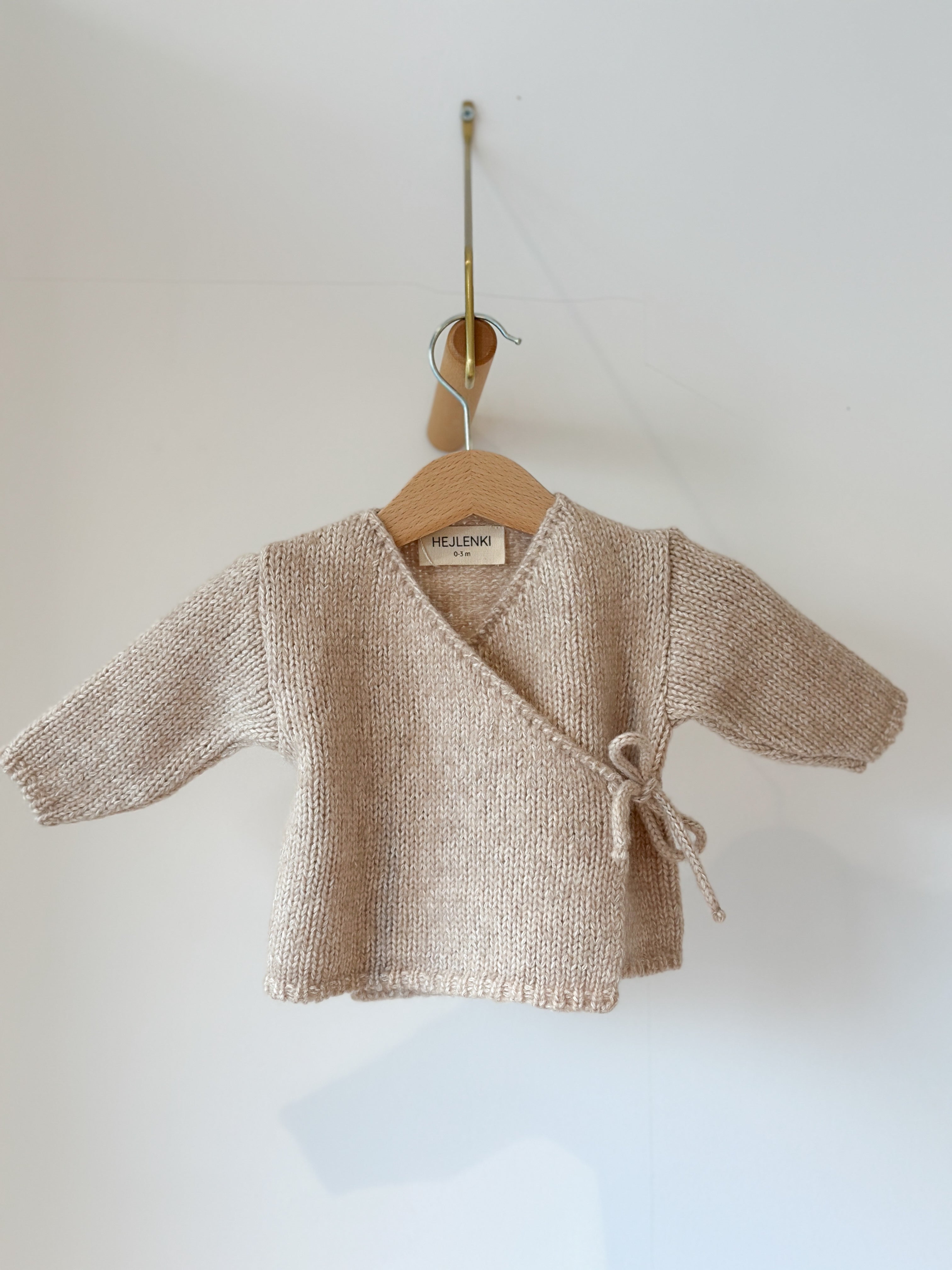 WRAP CARDIGAN WOOL BLEND