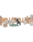 WOODEN TOY TRAIN JUNGLE
