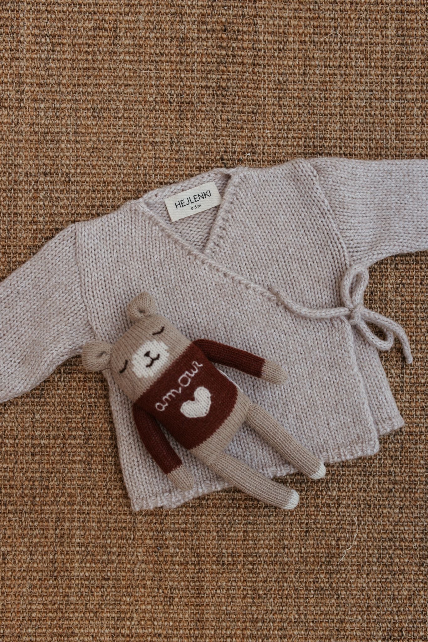 WRAP CARDIGAN WOOL BLEND