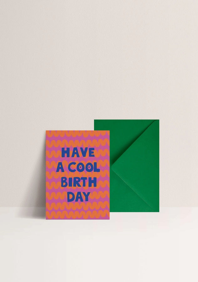 COOL BIRTHDAY CARD