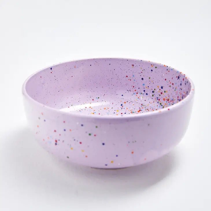CONFETTI BIG BOWL LILAC