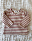 SOFT RIB SHIRT BLUSHED PEACH