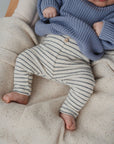 SOFT LEGGINGS STRIPED POWDERBLUE