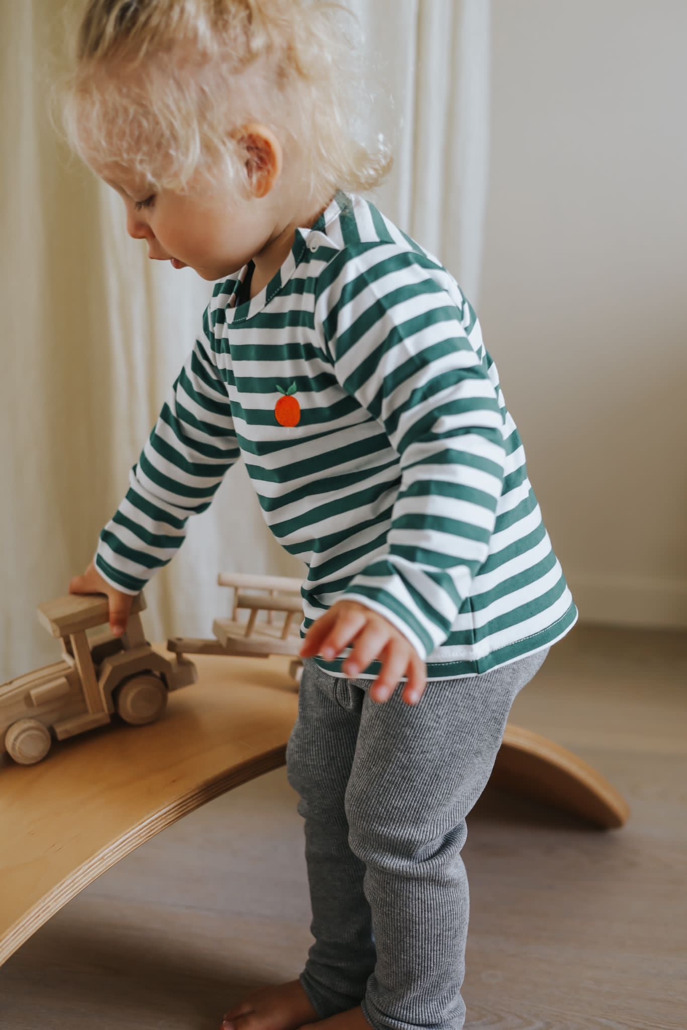 FIR STRIPED OVERSIZE SHIRT