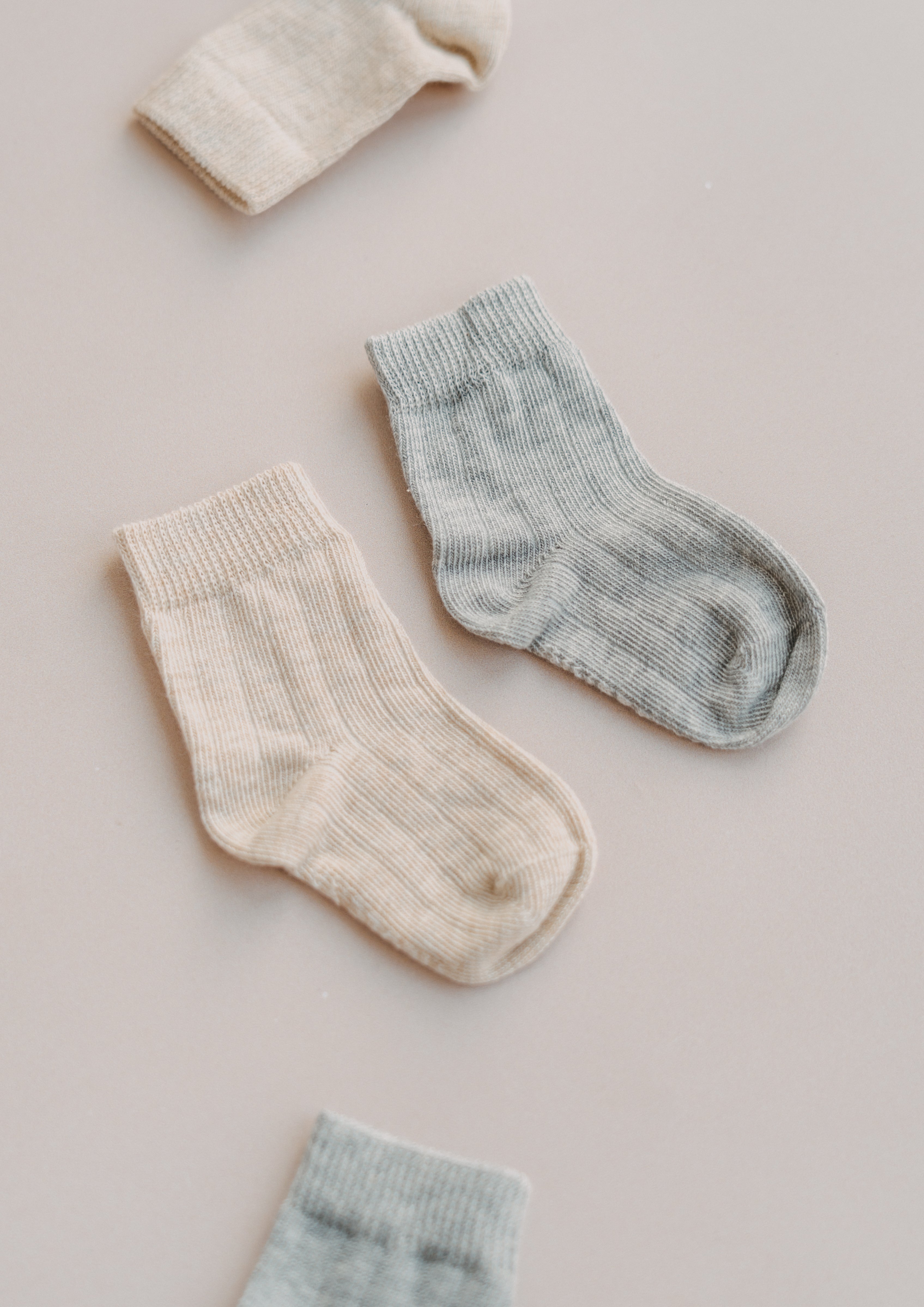 RIB SOCKS 2-PACK