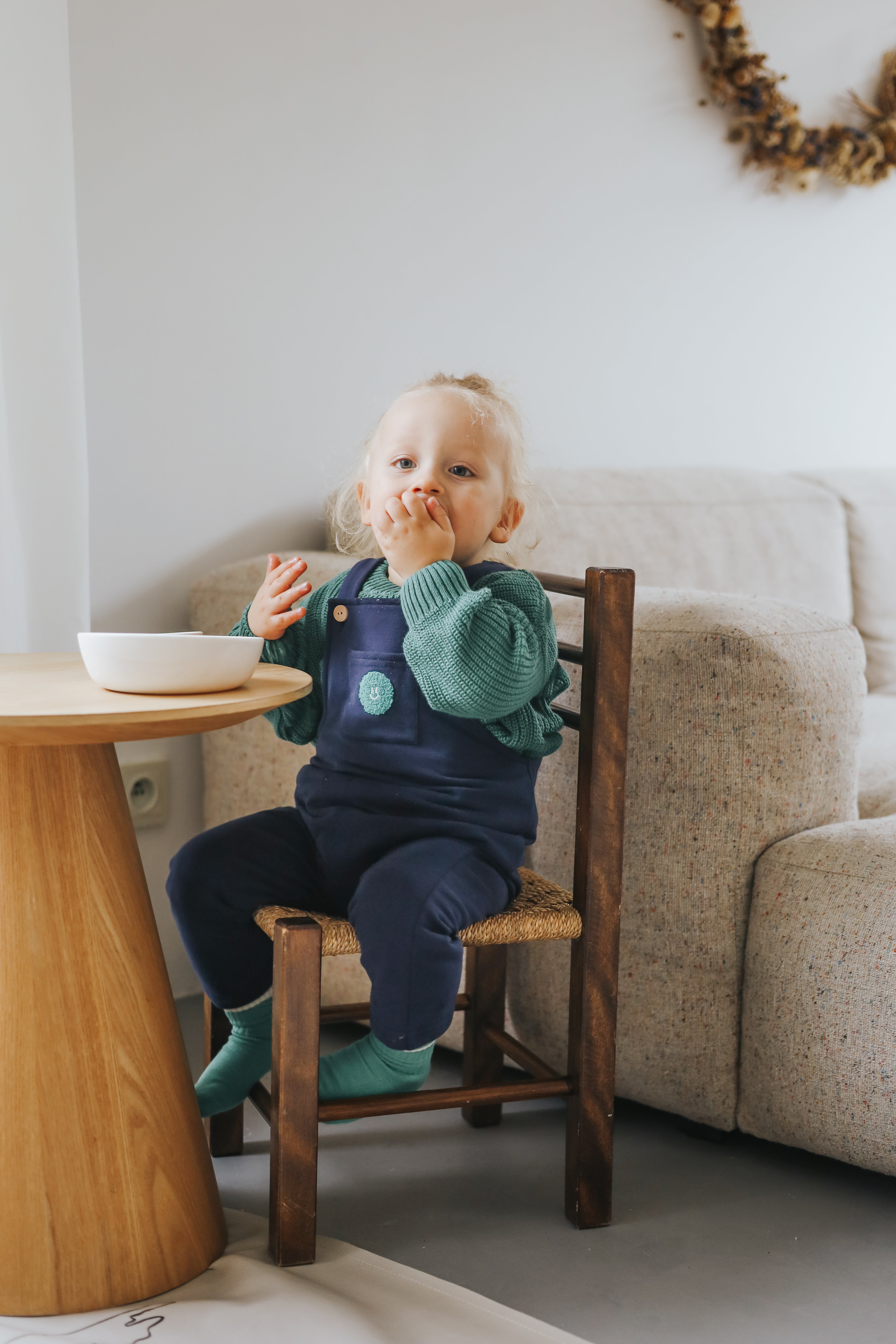 COSY DUNGAREES NAVYBLUE