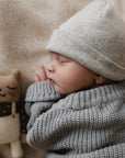 SOFT RIB BEANIE GREY