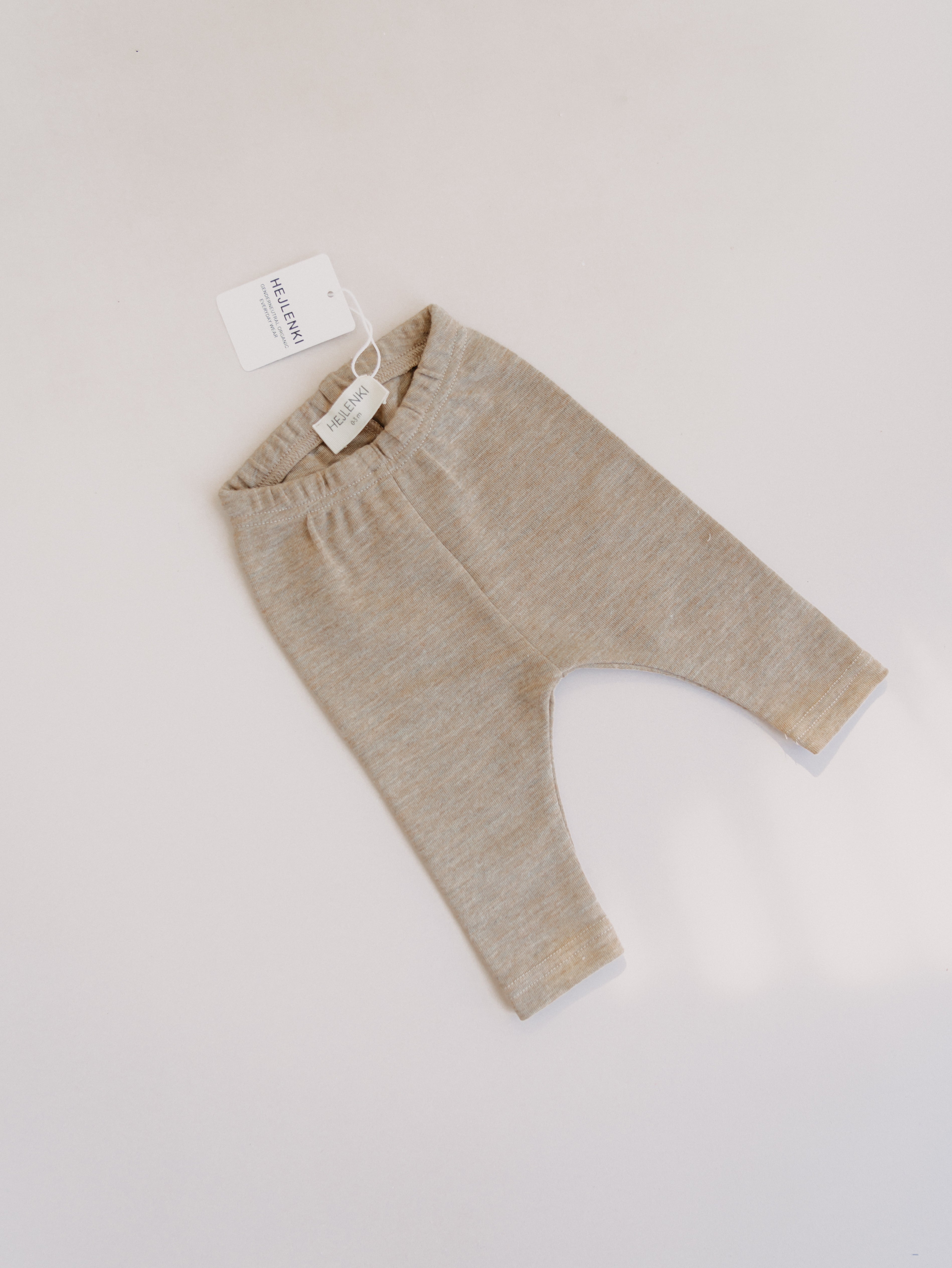 MERINO WOOL LEGGINGS BEIGE