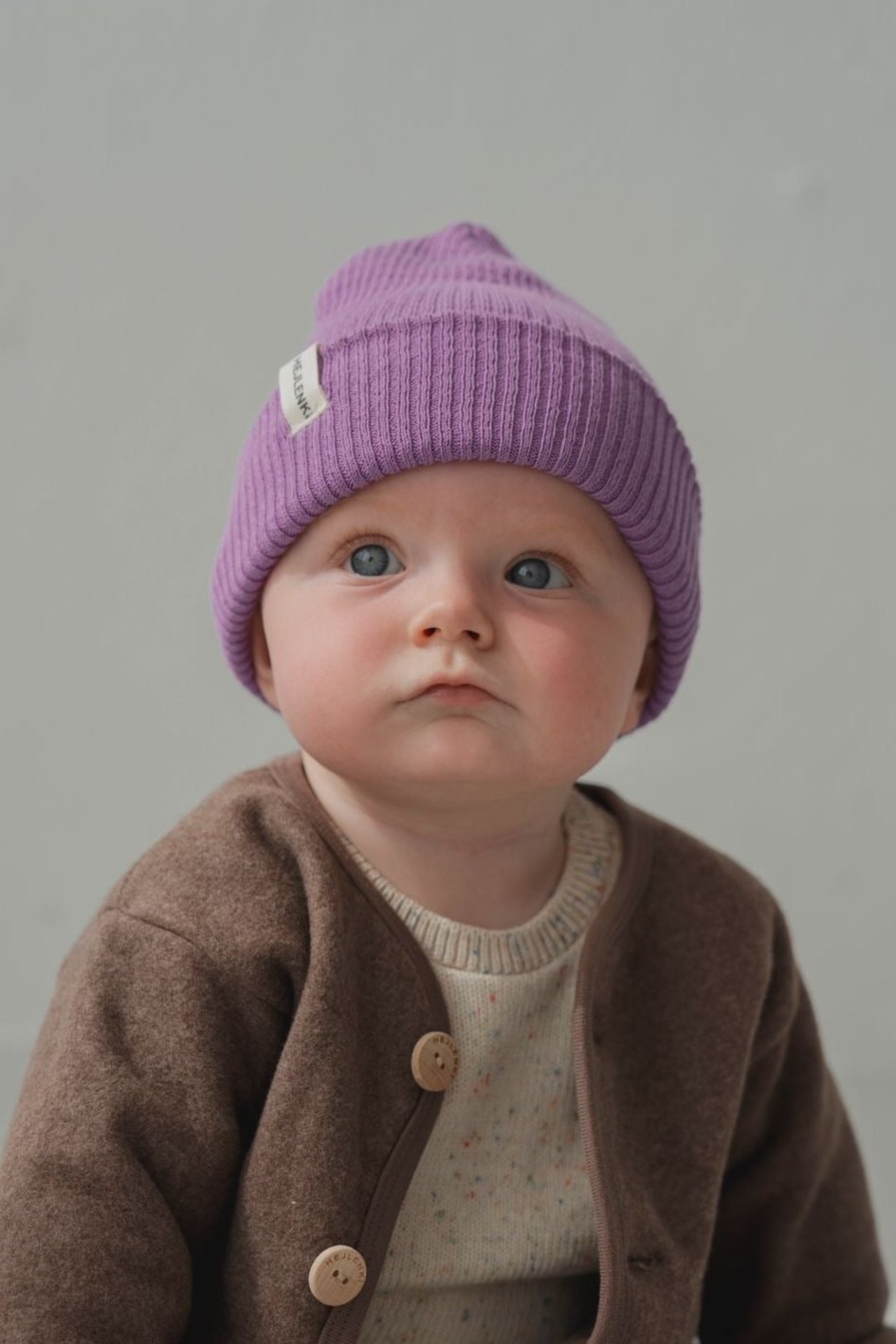 WARM FLEECE JACKET BROWN