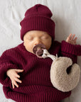 CHUNKY KNIT PULLI RUBY