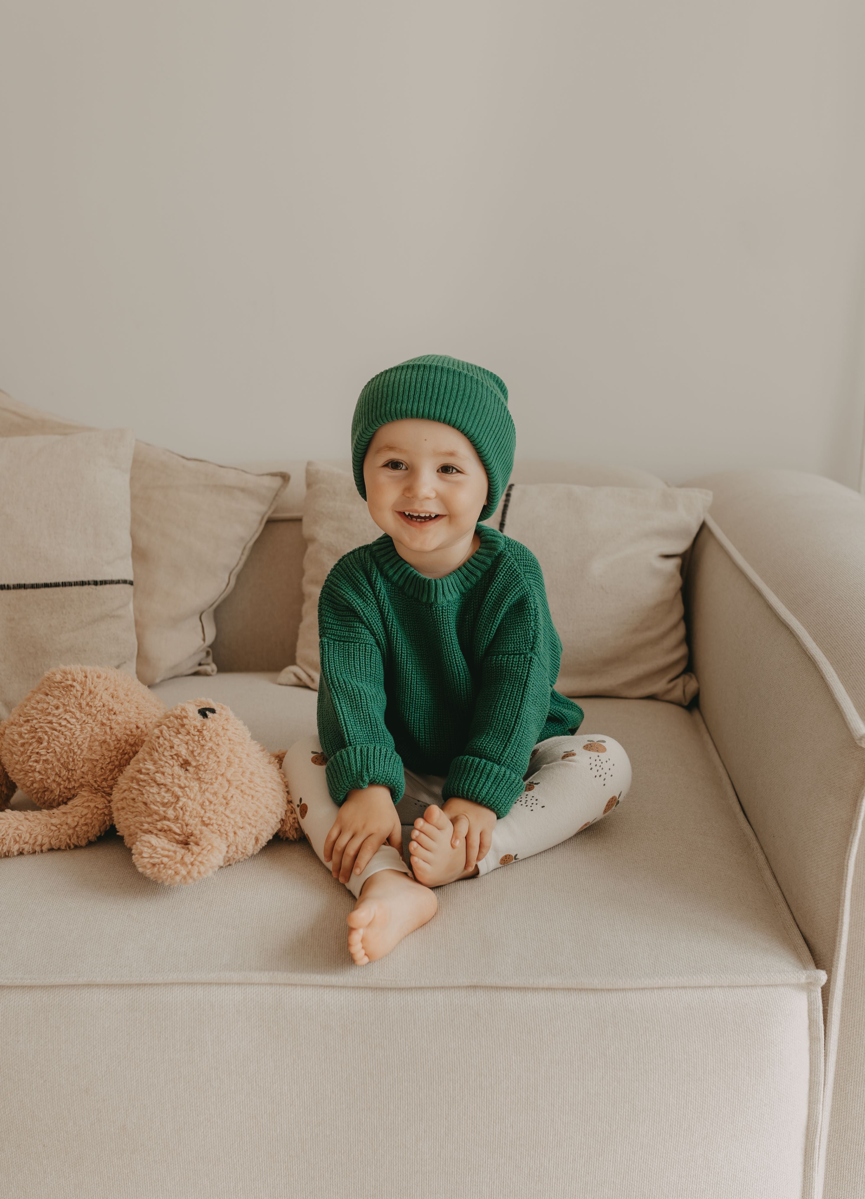 CHUNKY KNIT PULLI FIR