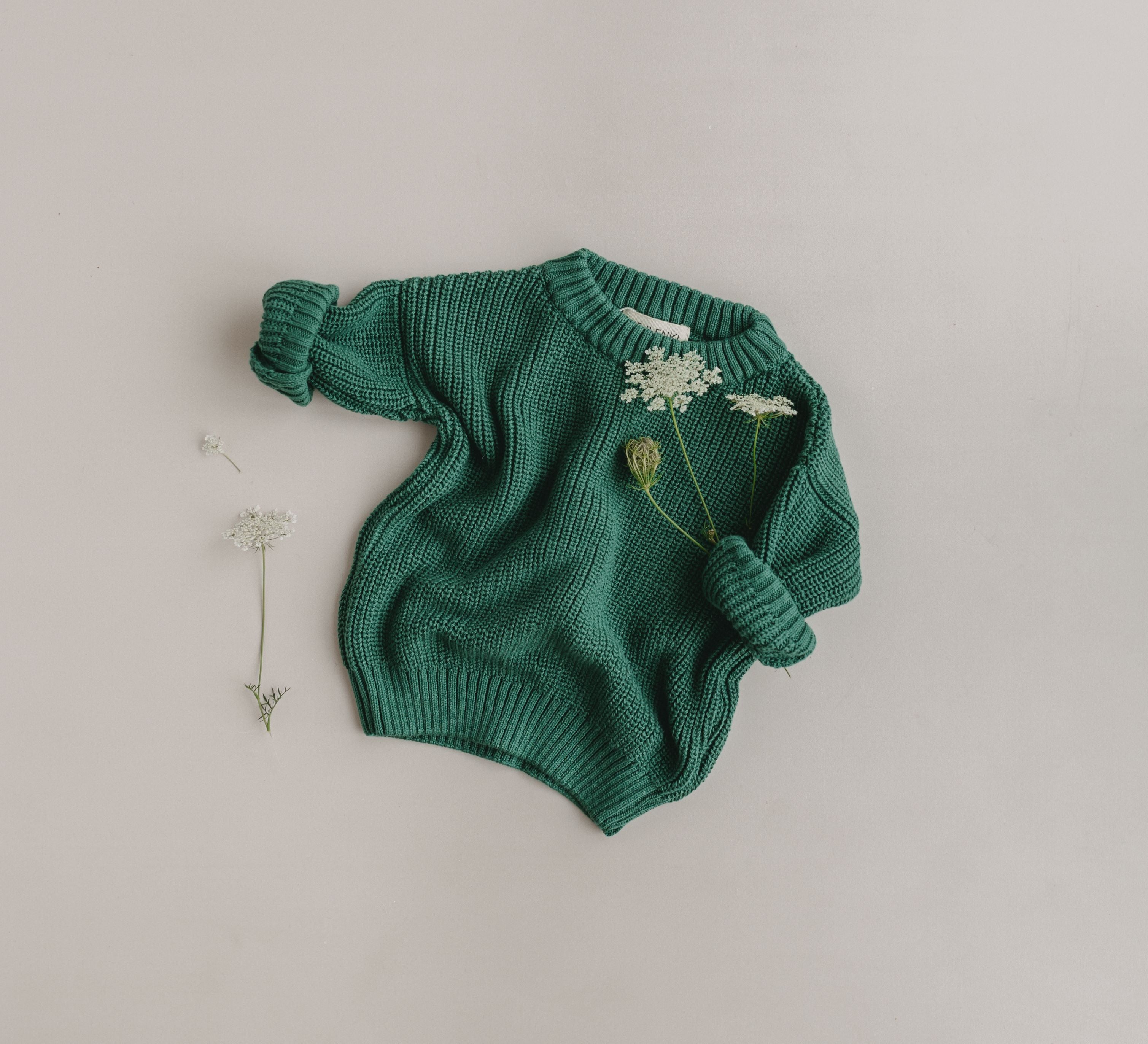 CHUNKY KNIT PULLI FIR