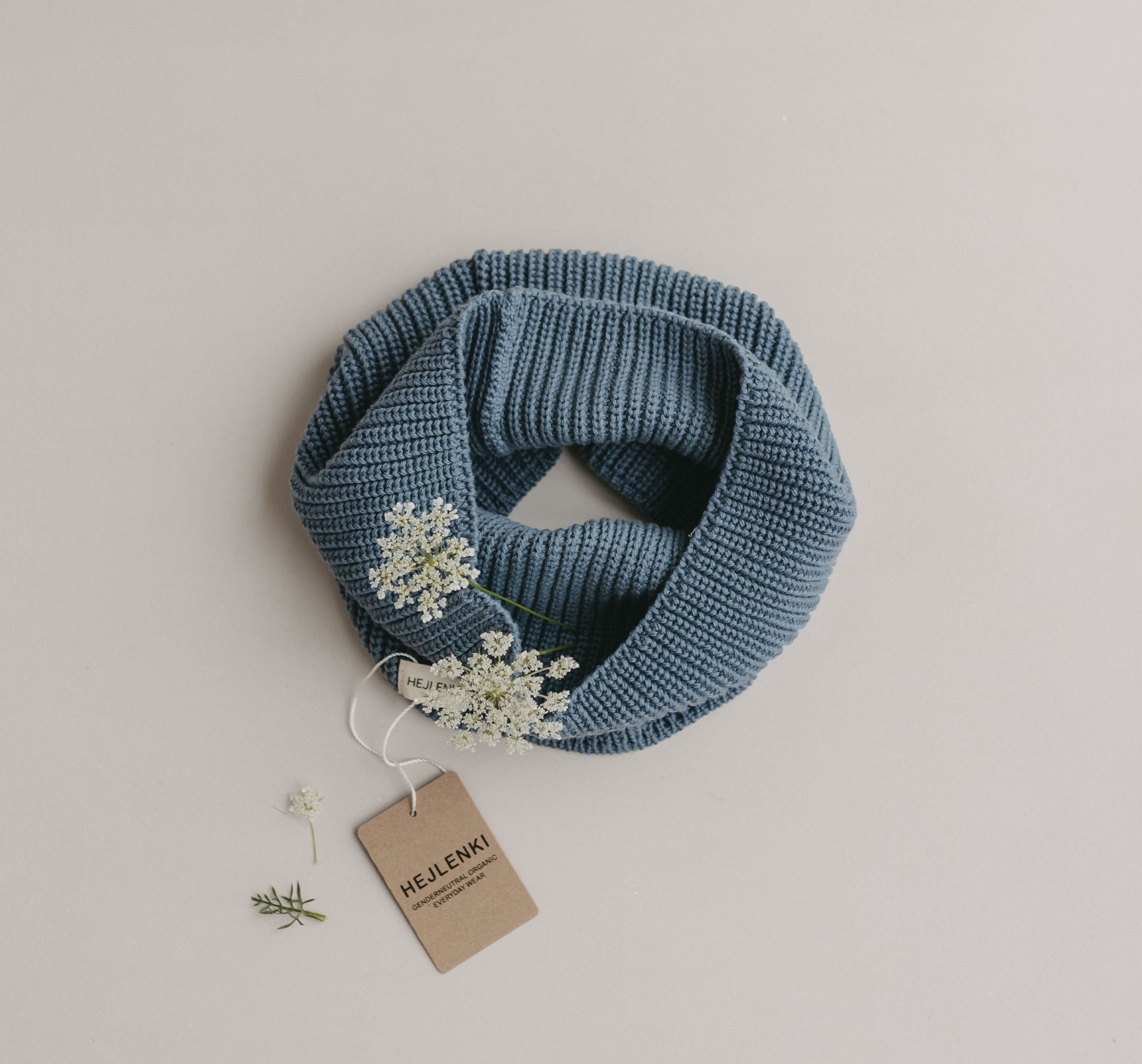 KNIT LOOP BLUEBERRY