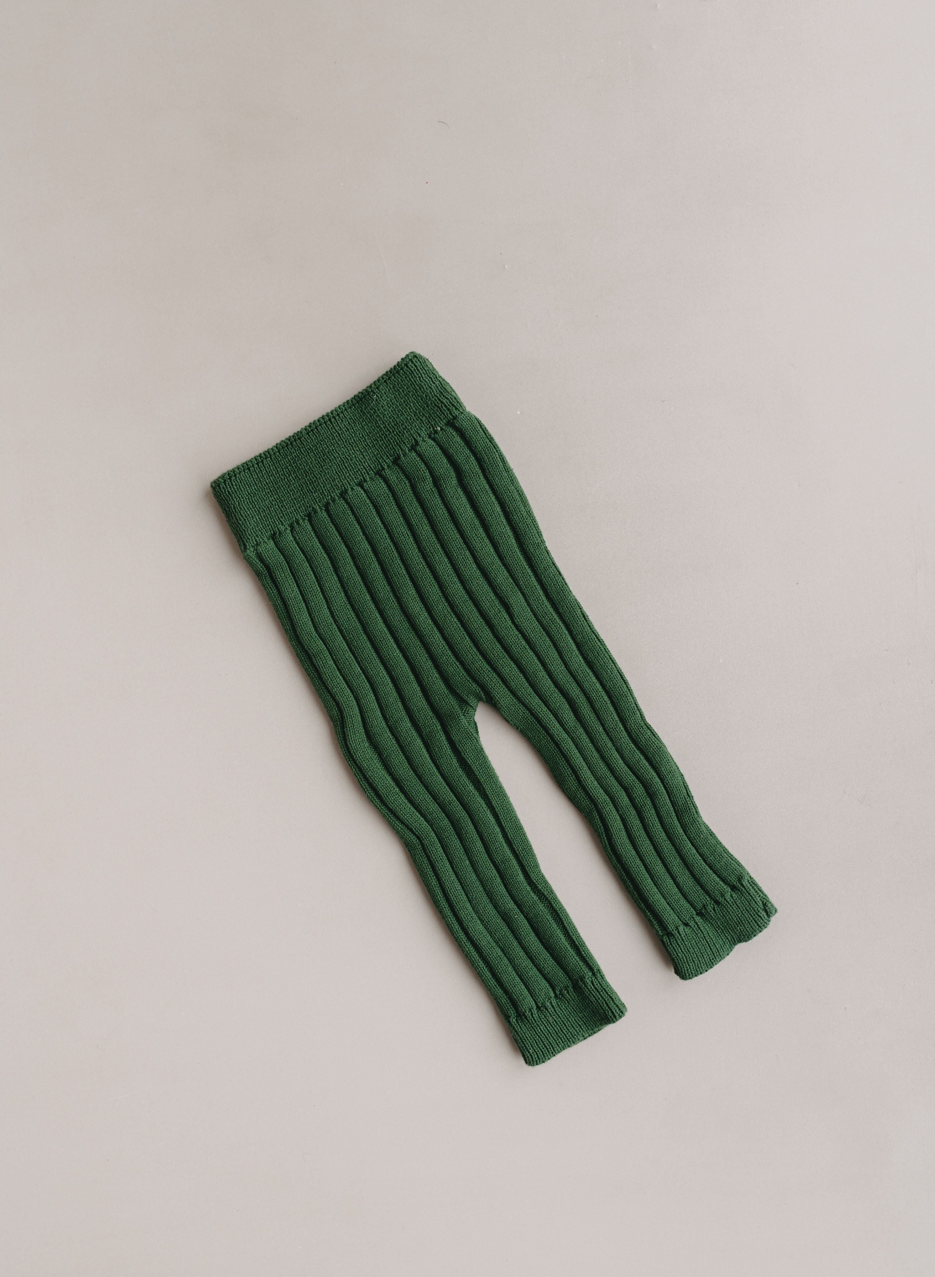 KNIT LEGGINGS PINE