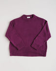 WOMEN CHUNKY KNIT PULLI BERRY GLAZE