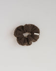 CHUNKY TEDDY SCRUNCHIE BROWN