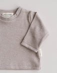 ORGANIC RIB LONGSLEEVE BEIGE