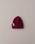 KNIT BEANIE RUBY