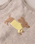MERINO WOOL VEST DACHSHUND