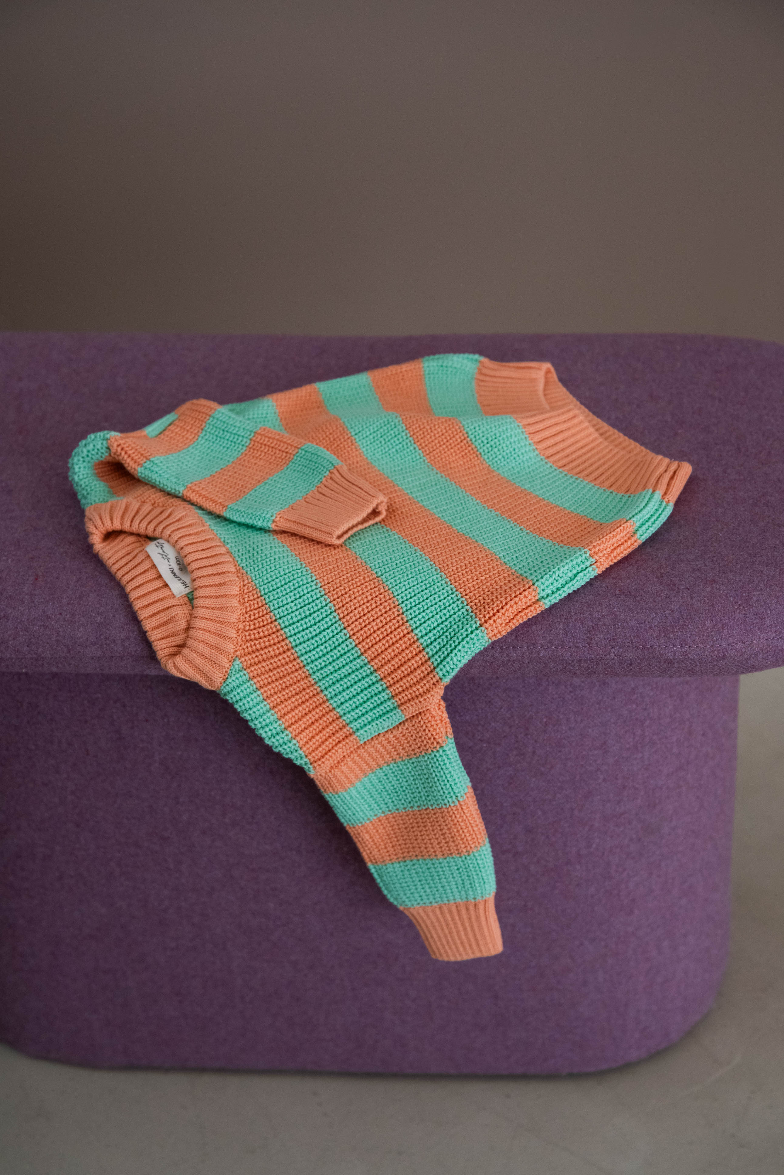 CHUNKY KNIT PULLI COLOR POP