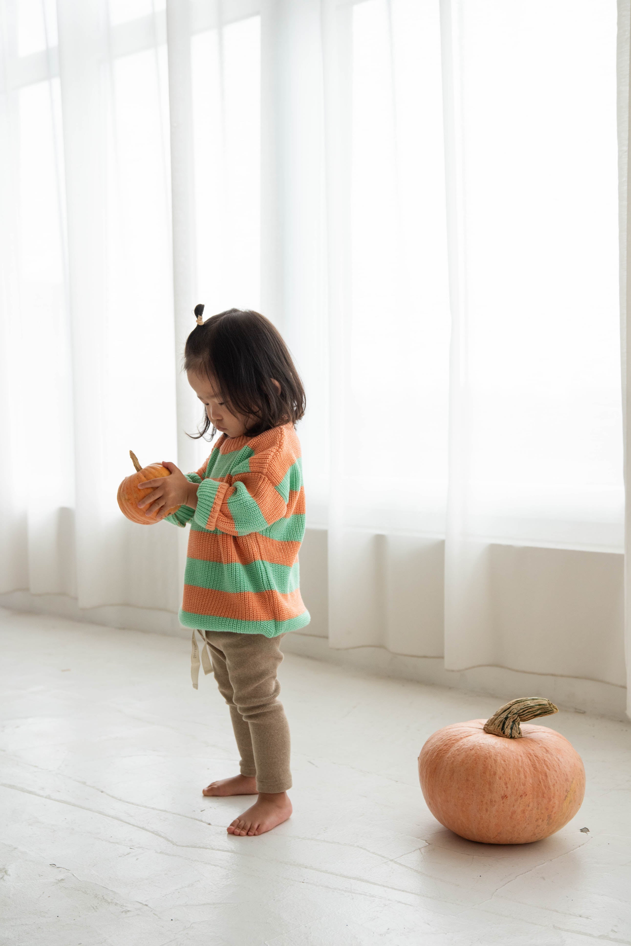 CHUNKY KNIT PULLI COLOR POP