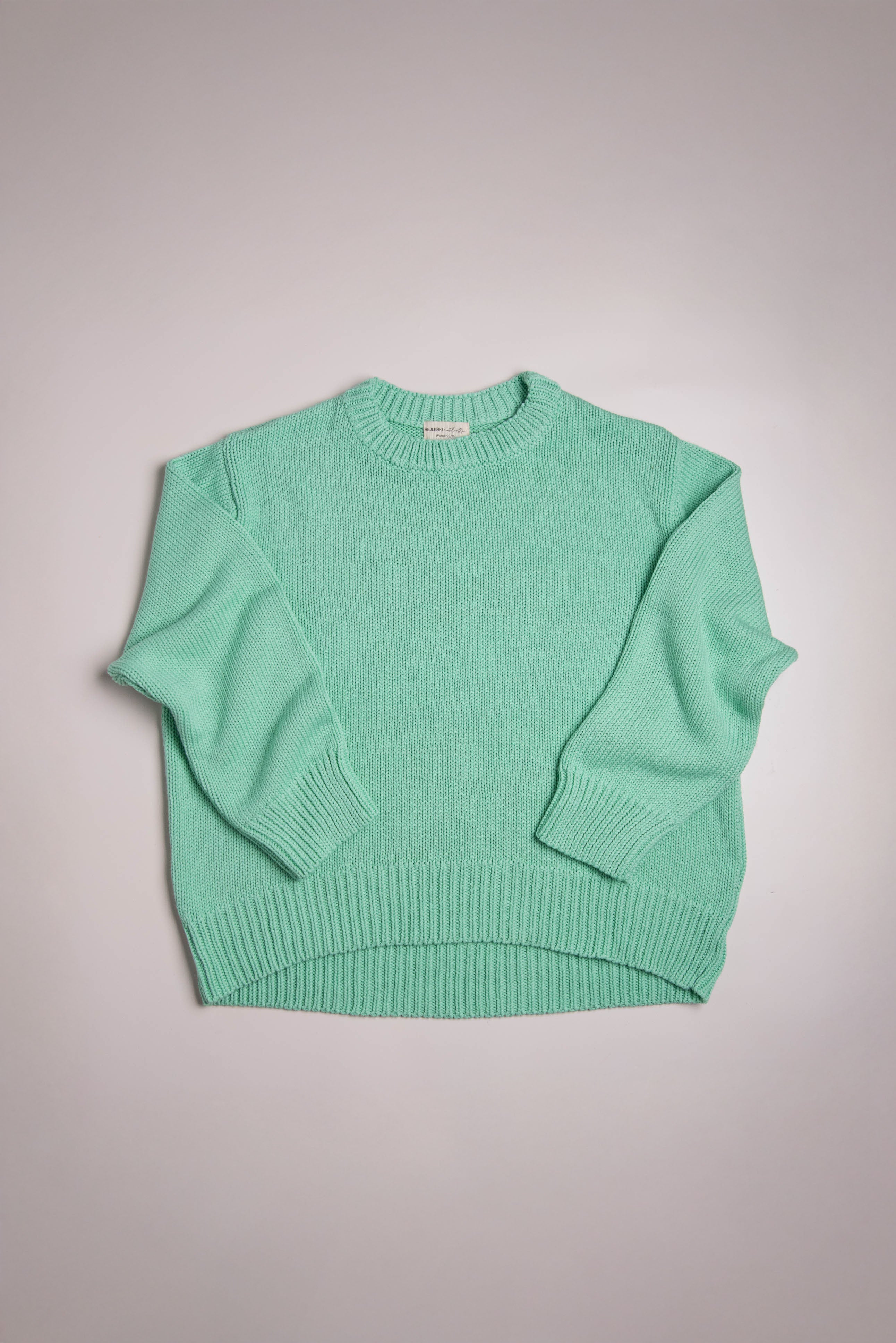 WOMEN CHUNKY KNIT PULLI COOL POP