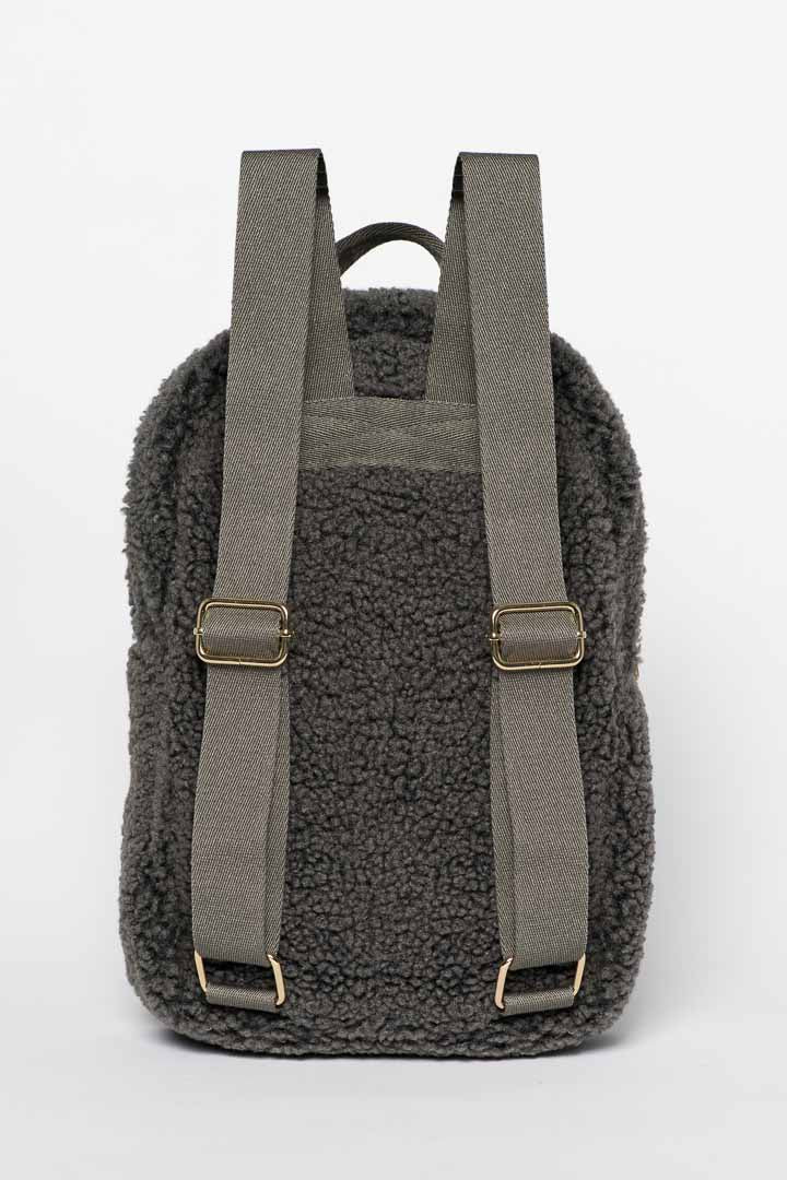 KIDS BACKPACK TEDDY DARK GREY