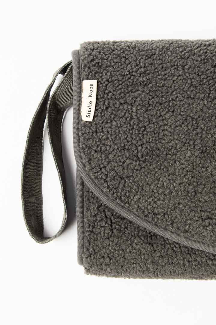 TEDDY CHANGING MAT DARK GREY