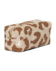 TEDDY POUCH BAG ECRU LEOPARD