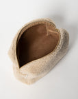 TEDDY POUCH BAG ECRU