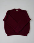 MOM CHUNKY KNIT PULLI RUBY