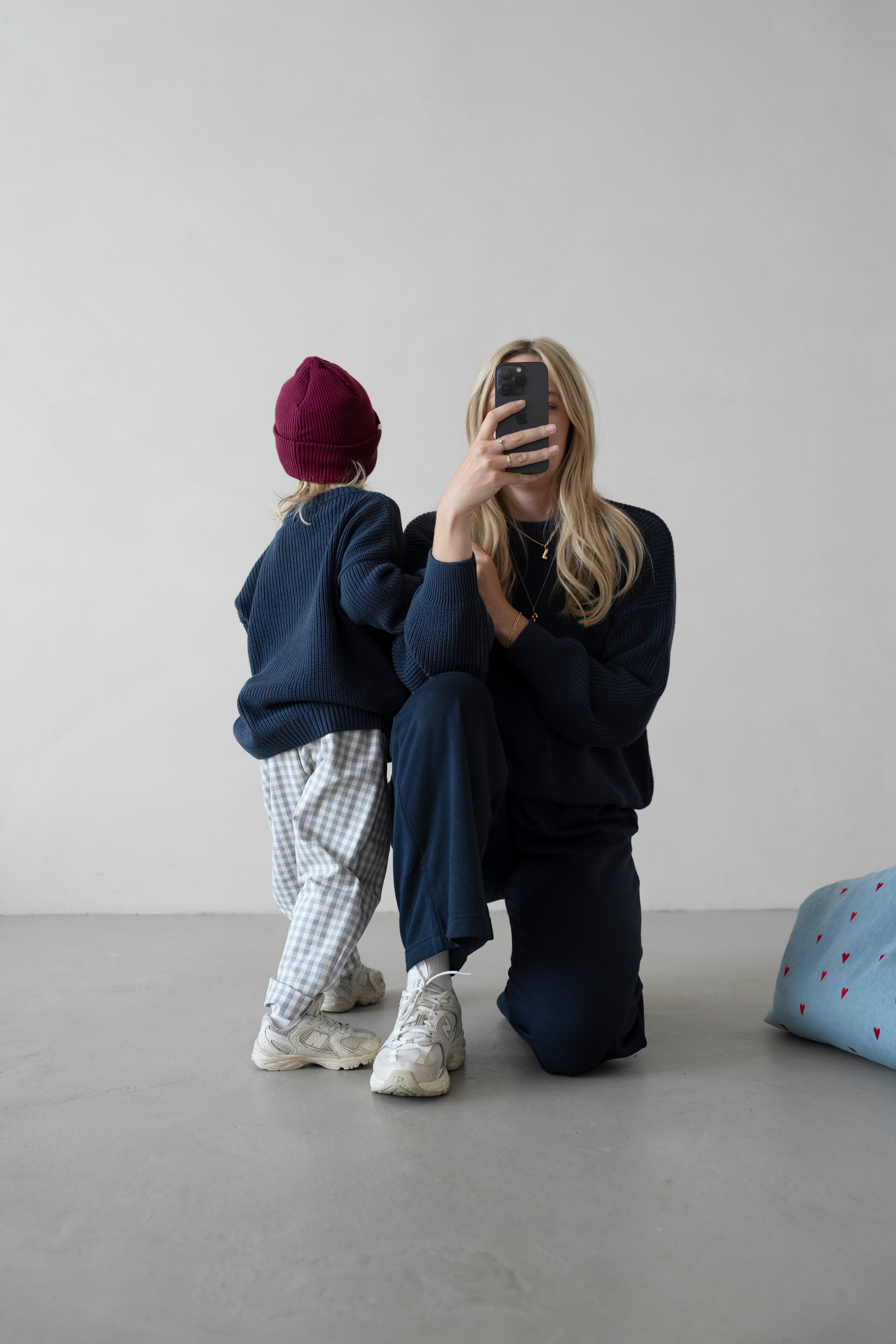 CHUNKY KNIT PULLI MIDNIGHT