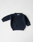 CHUNKY KNIT PULLI MIDNIGHT