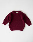 CHUNKY KNIT PULLI RUBY