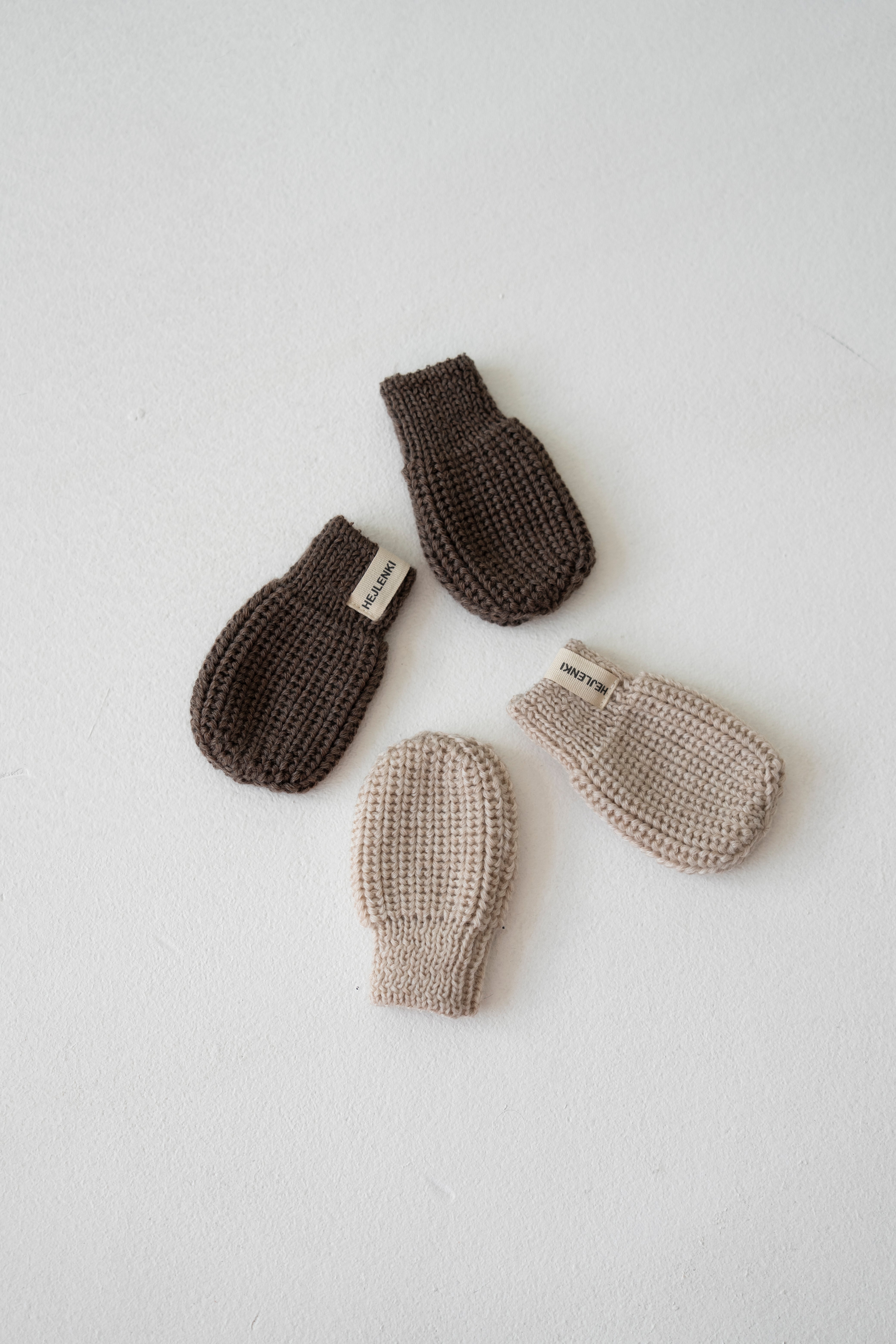 MERINO WOOL MITTENS (coloroptions)