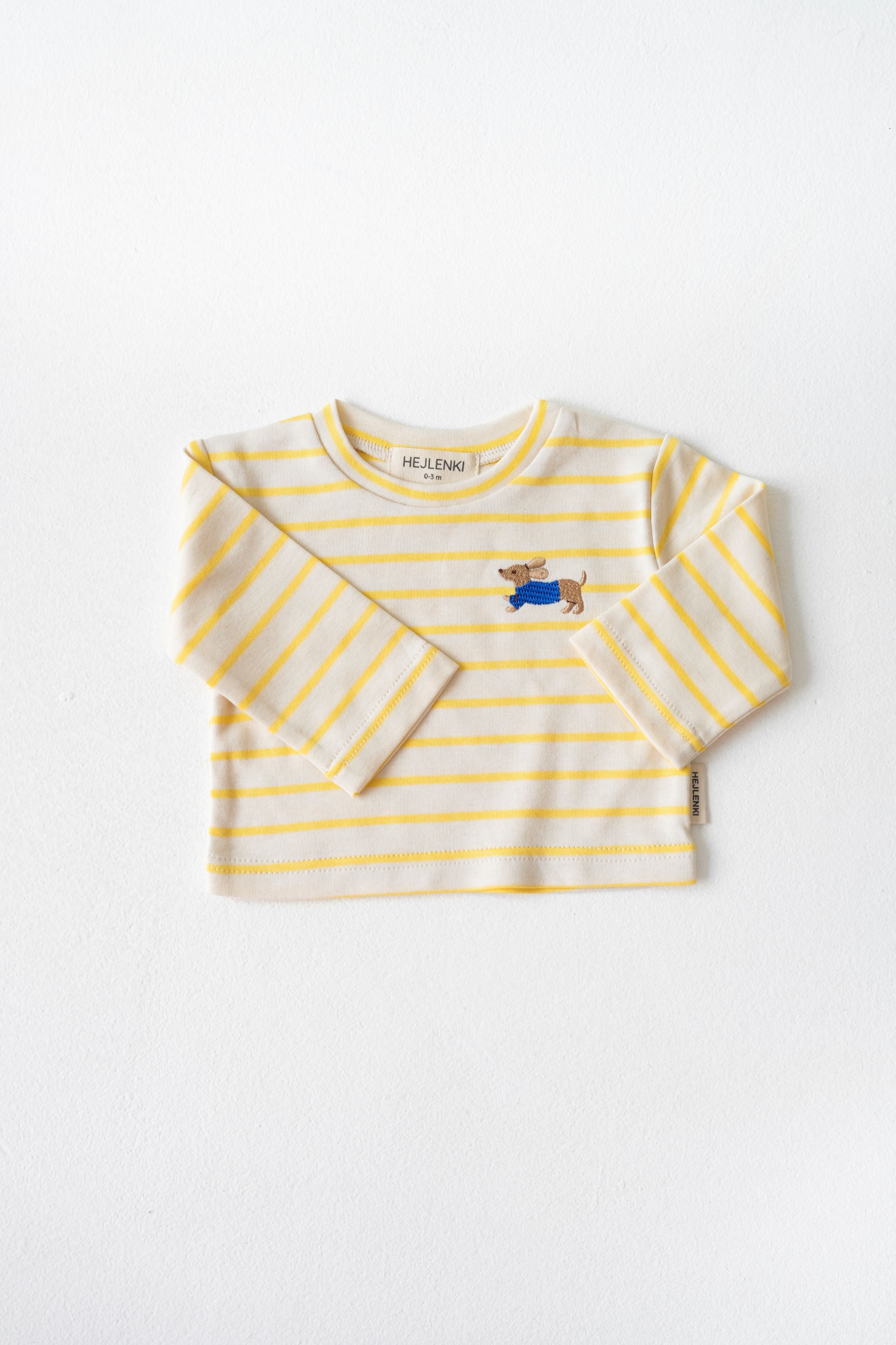 STRIPED OVERSIZE SHIRT DACHSHUND