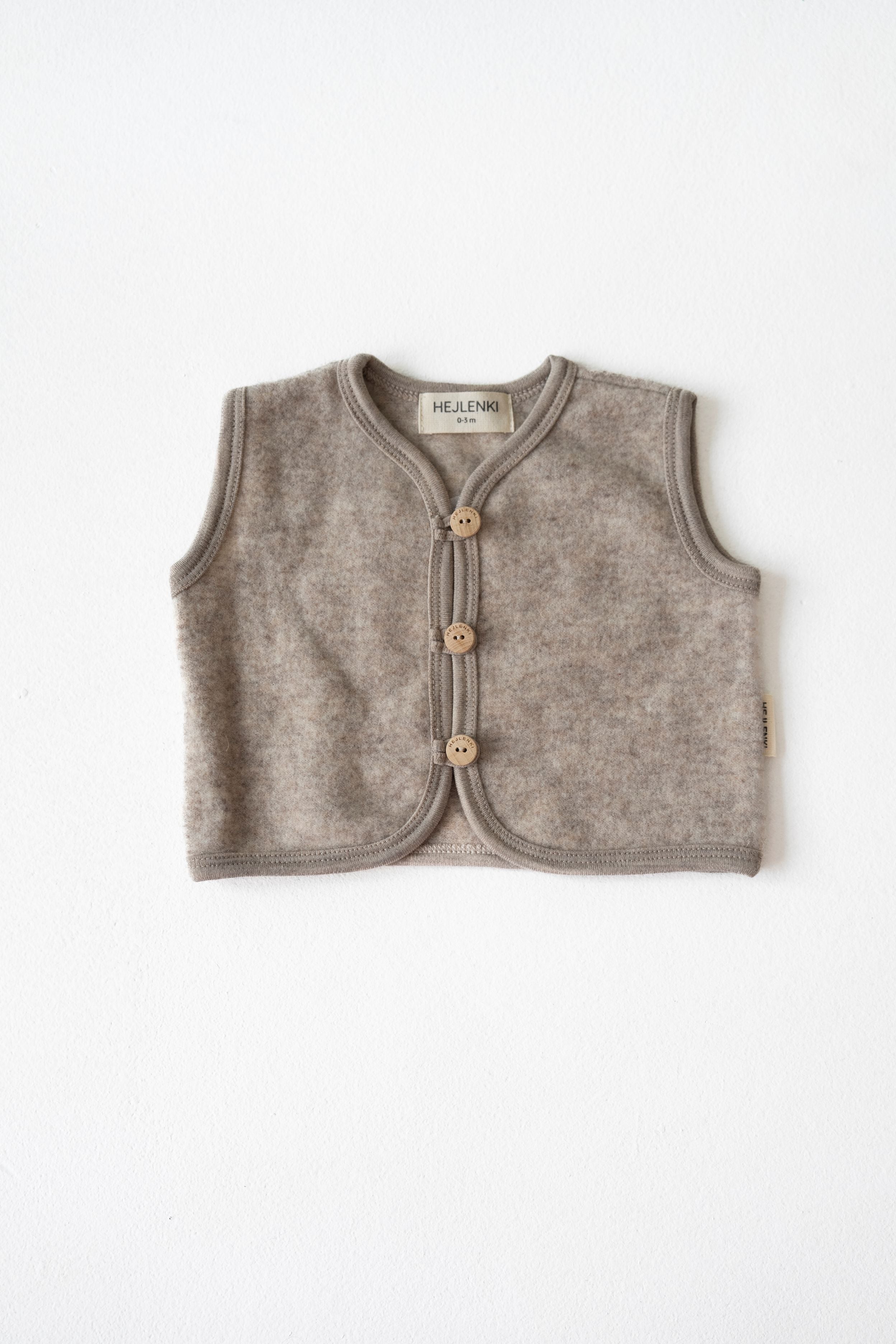 MERINO WOOL VEST DACHSHUND
