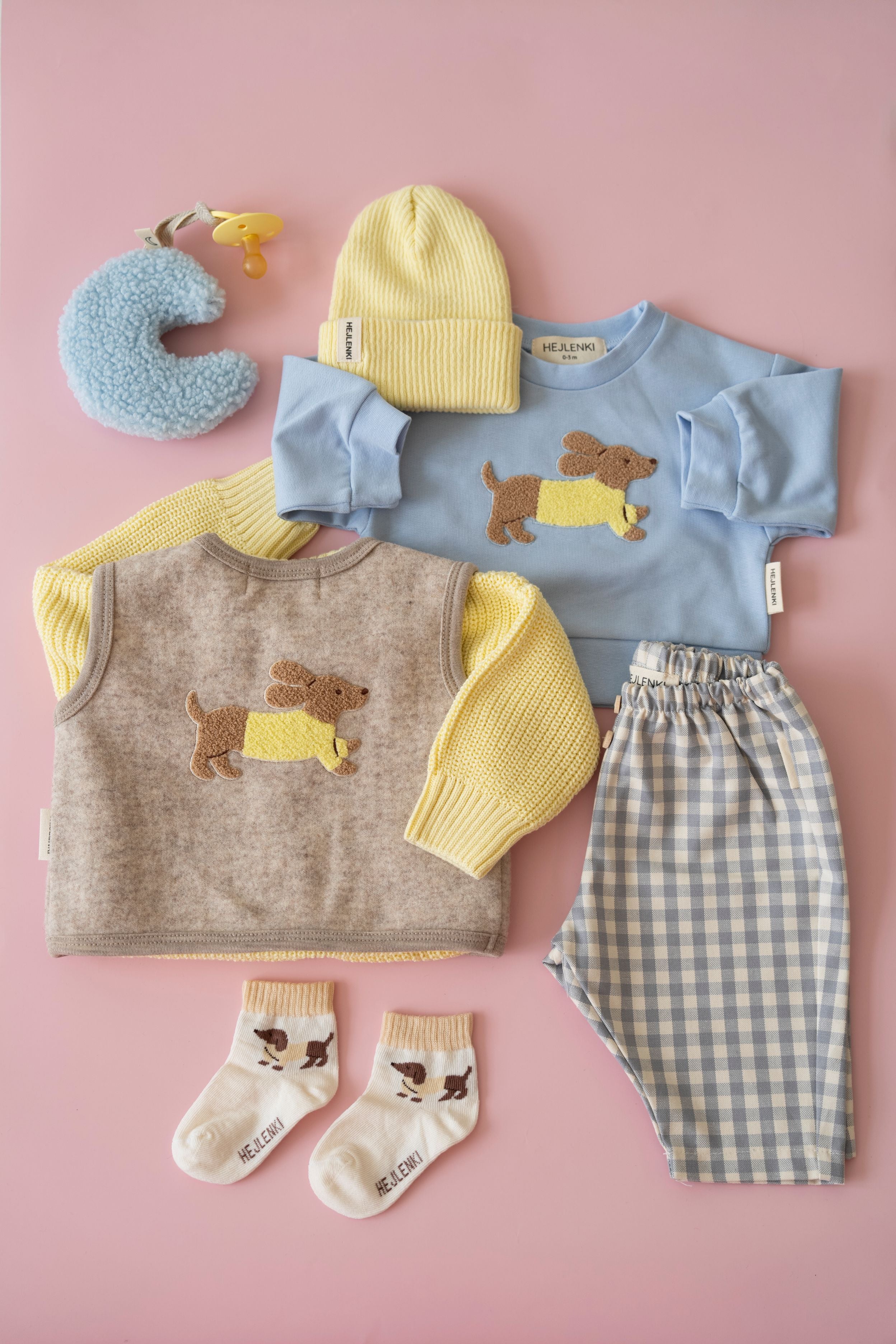 MERINO WOOL VEST DACHSHUND