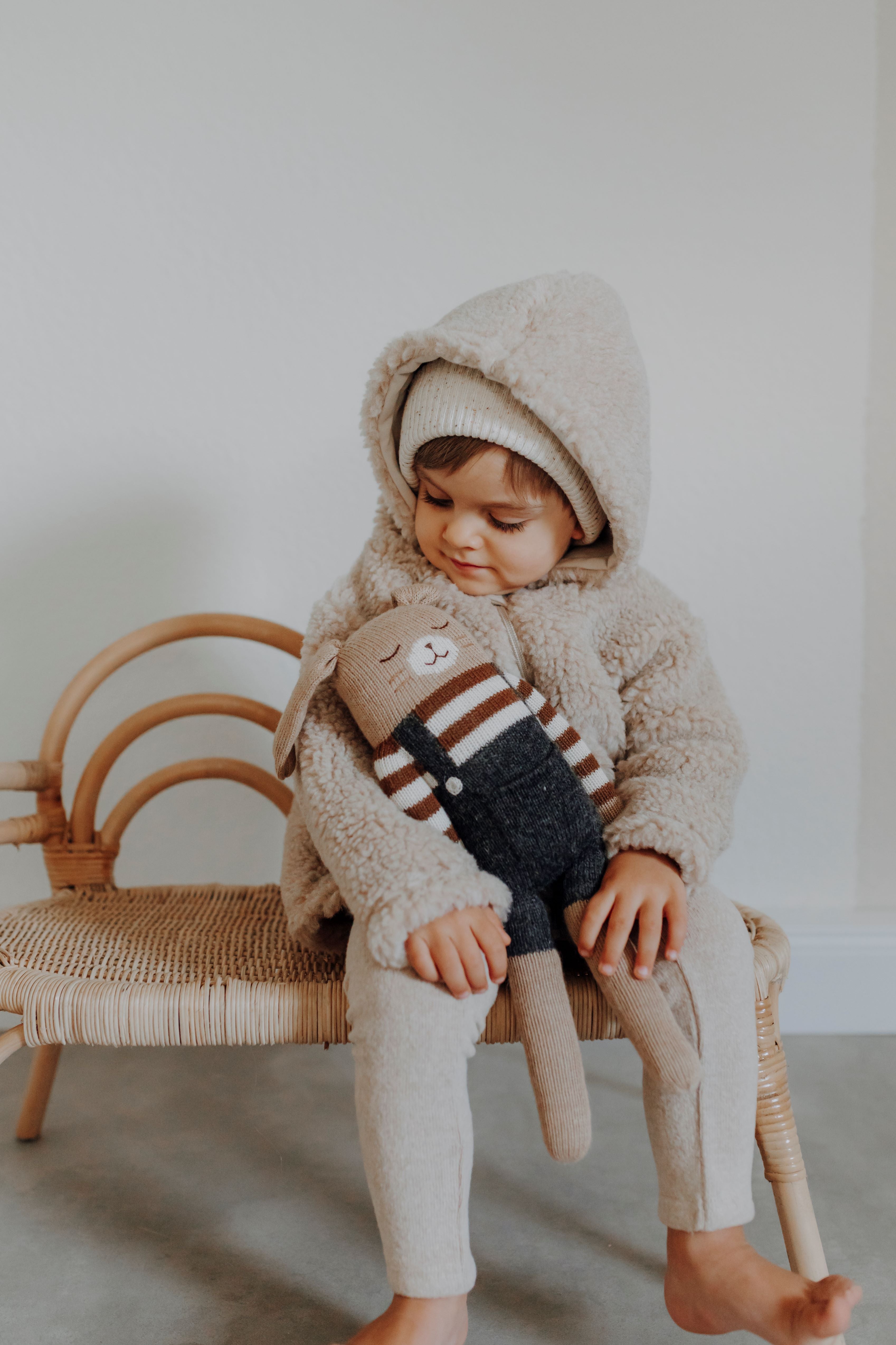 MERINO WOOL TEDDY JACKET
