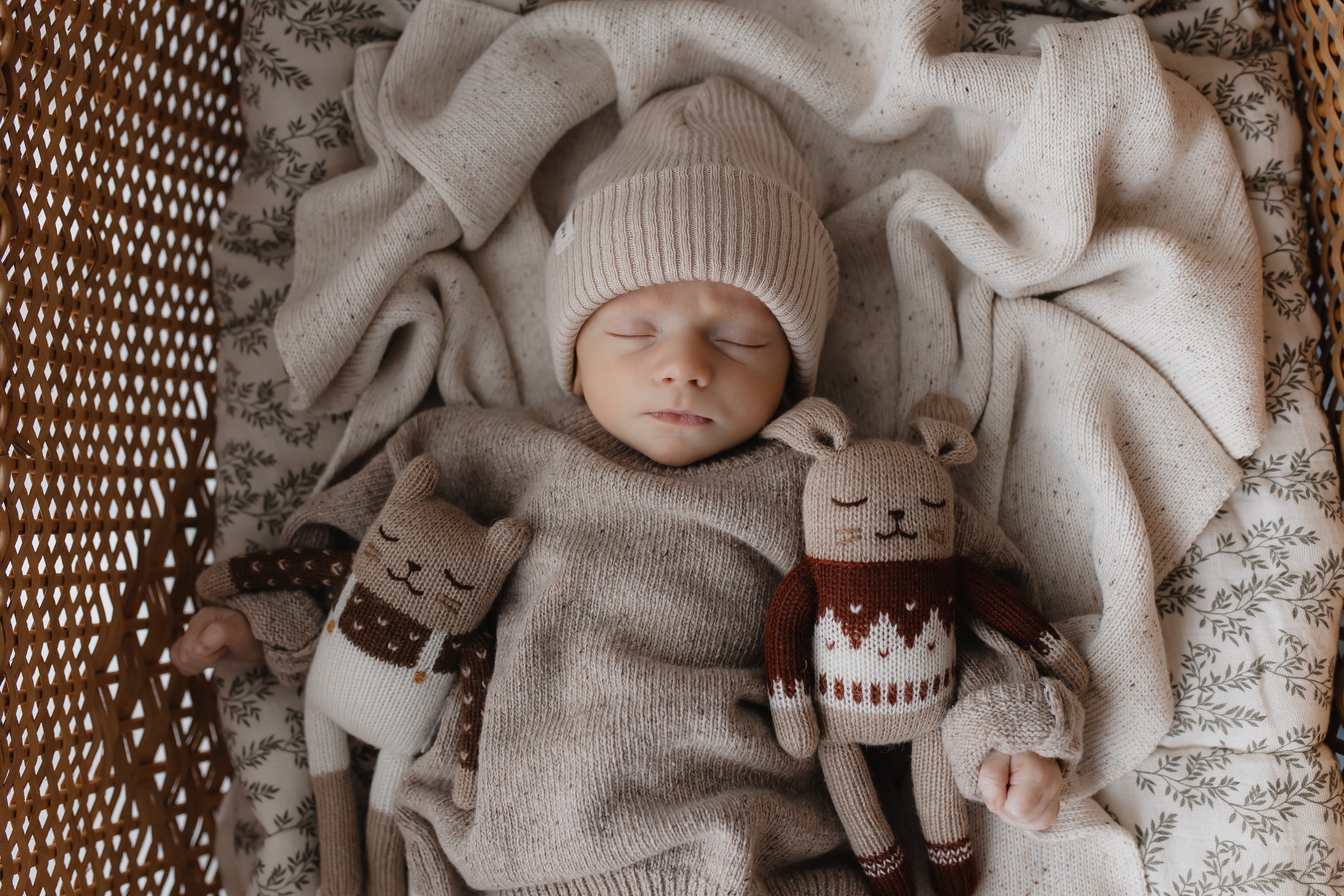 KNIT BEANIE WARMBEIGE