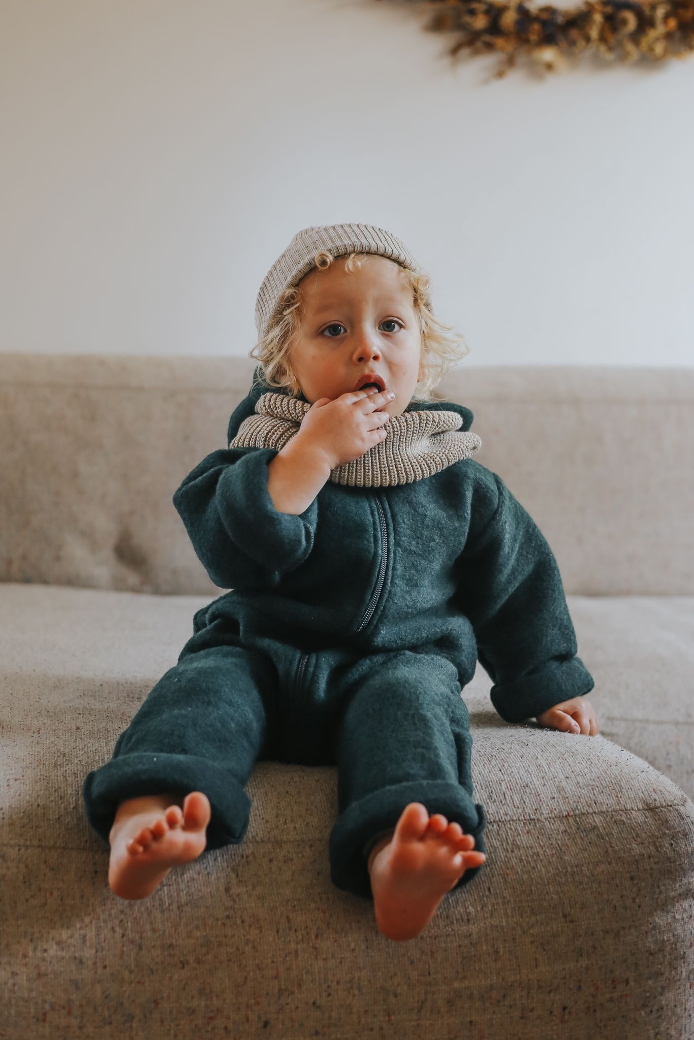 MERINOWOOL OVERALL DARK PINE