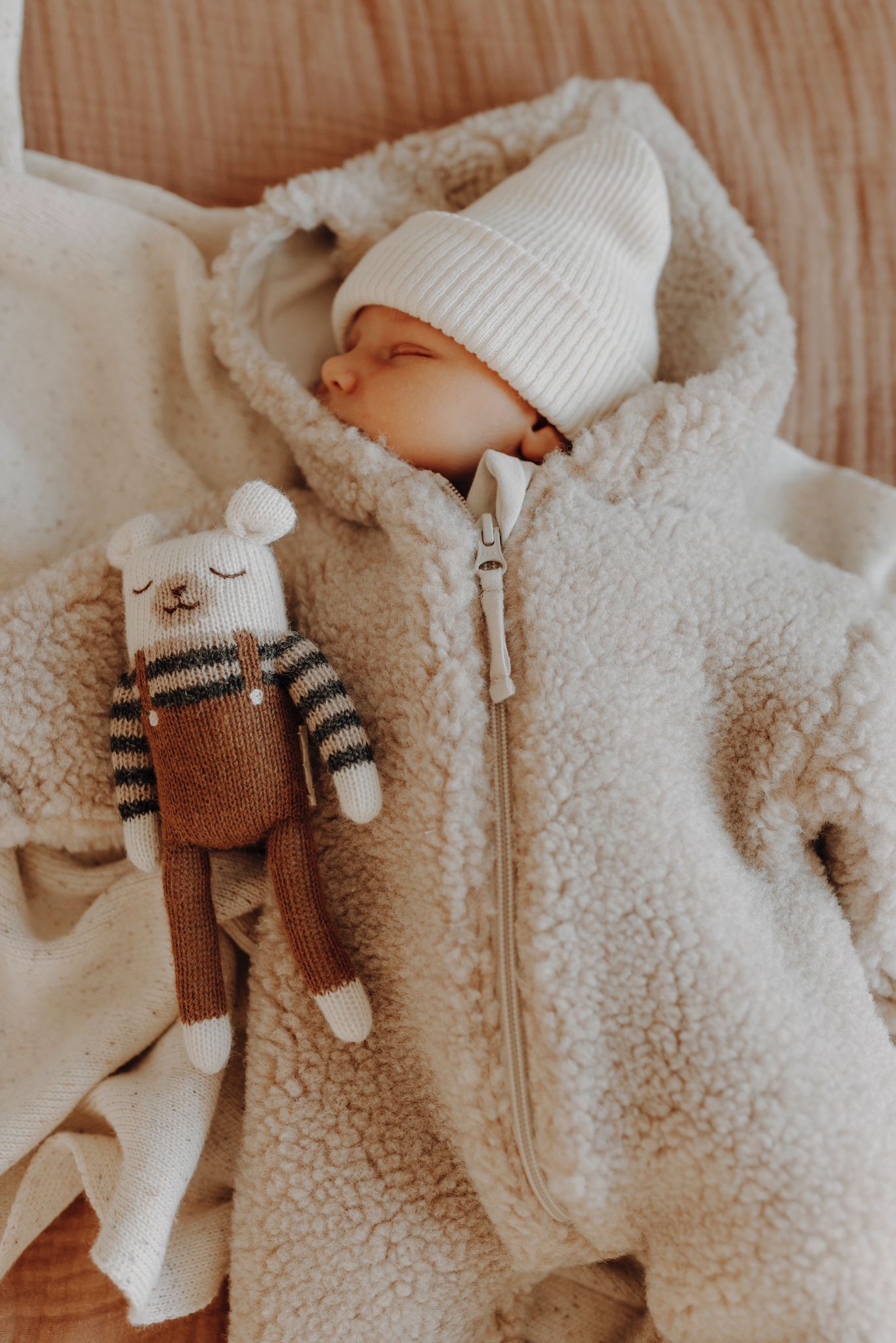 MERINOWOOL TEDDY OVERALL