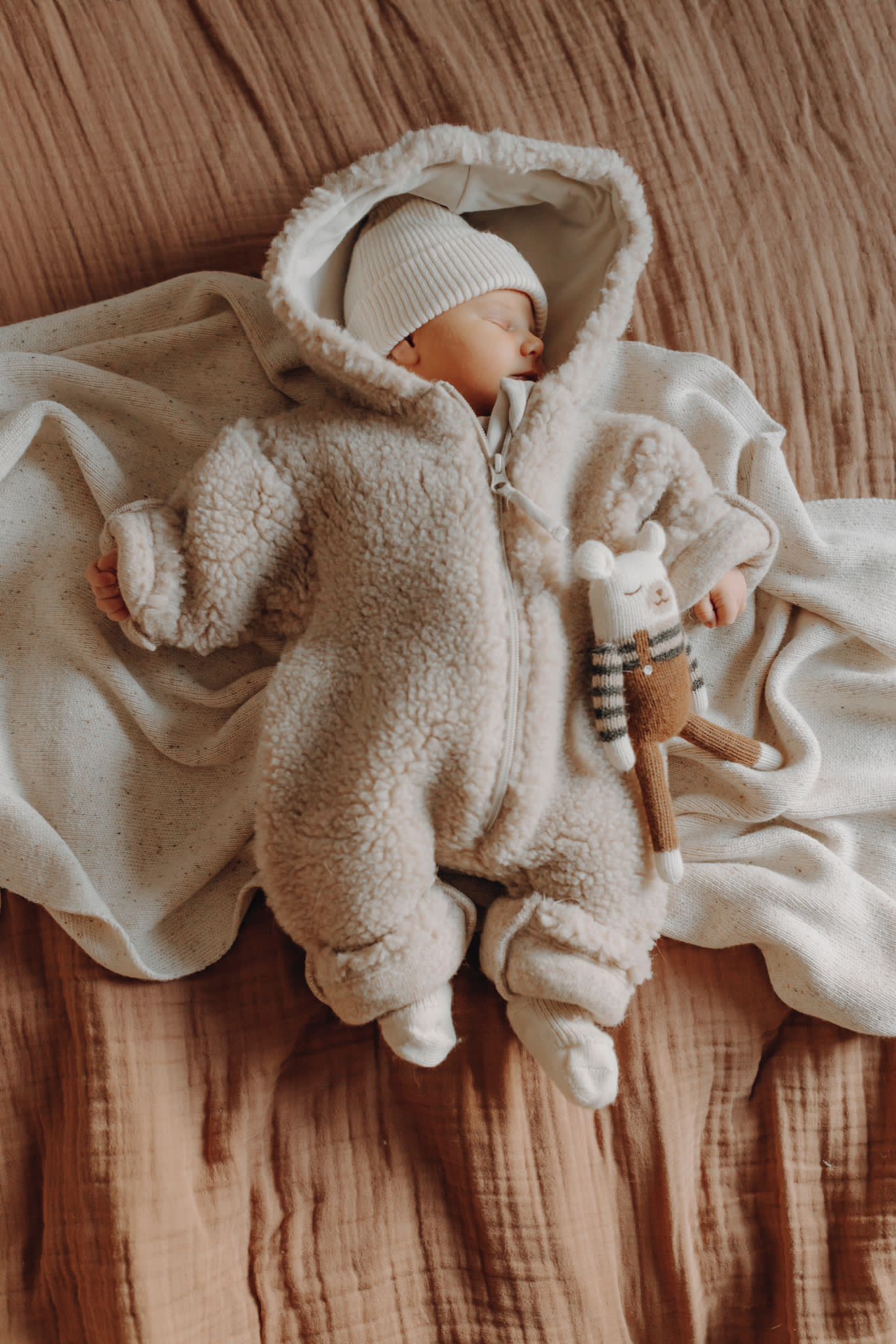MERINOWOOL TEDDY OVERALL