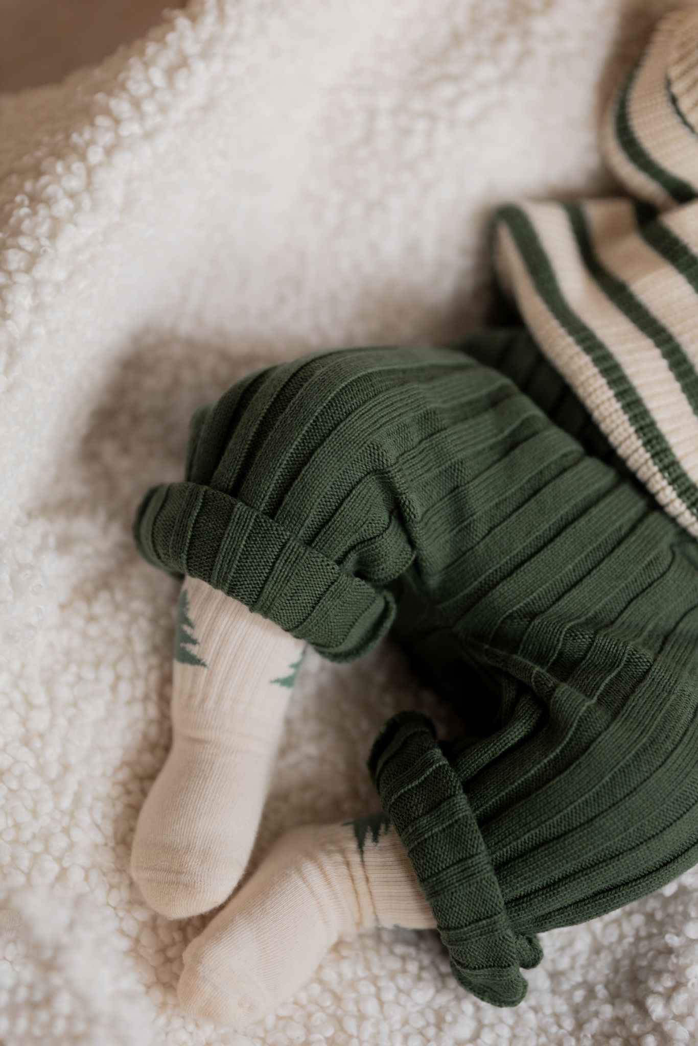 KNIT LEGGINGS PINE