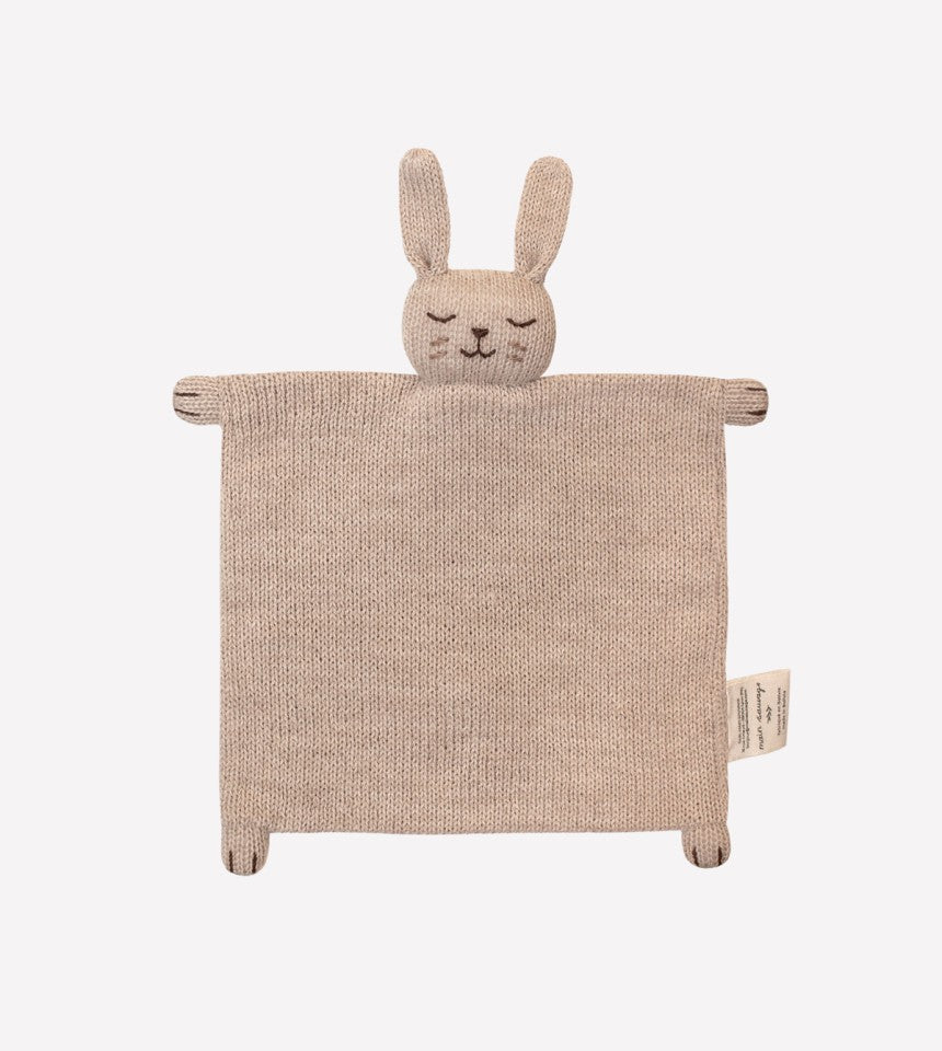 KNIT CUDDLE CLOTH BUNNY SAND