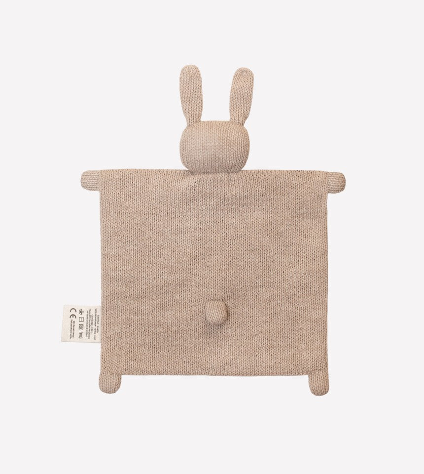 KNIT CUDDLE CLOTH BUNNY SAND