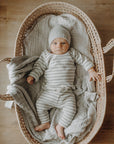 SOFT RIB BEANIE GREY