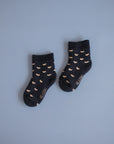 WARM FROTTEE SOCKS HEARTS
