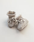 BABY KNIT SHOES SAND
